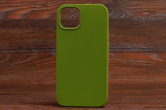 Silicone Case (no logo) iPhone 6+ Army green (45)