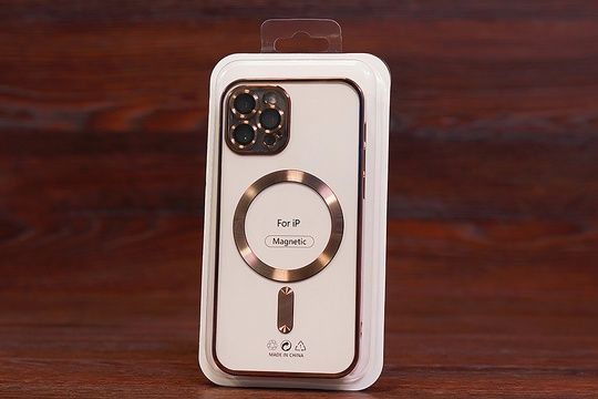 Силікон Shining Case MagSafe Iph XR Gold