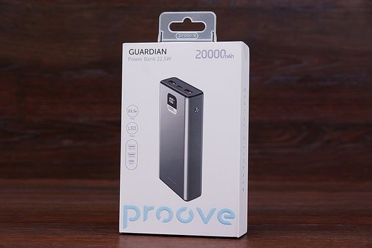 Power Bank Proove Guardian 20000 22.5W (графітовий)