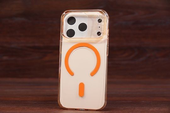 Накладка Bigc Acrylic MagSafe Iph 17Pro Orange