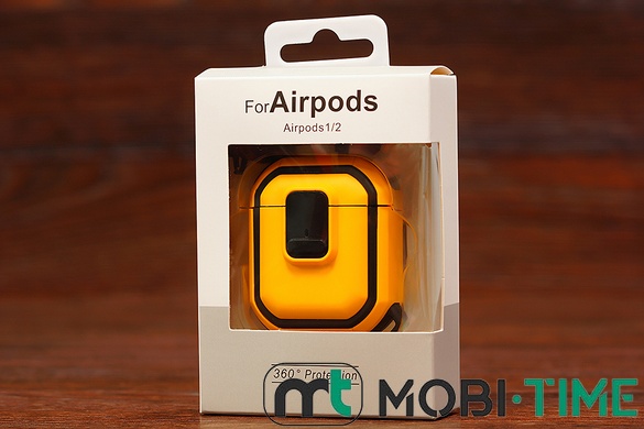 Футляр for AirPods 1/2 Protective (yellow)