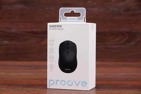 Мишка бездротова Proove Sweeper (чорна)