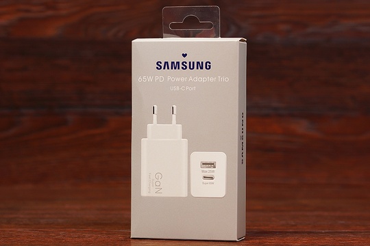 МЗП блок Sams 65W USB-C + 25W USB-A h/c (білий)