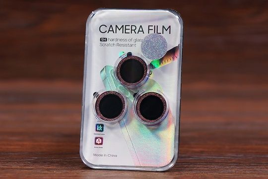 СКЛО Shining на лінзи камери iPh 18Pro/18ProMax deep cherry