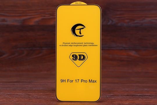 Захисне скло 9D Iph 17 Pro Max