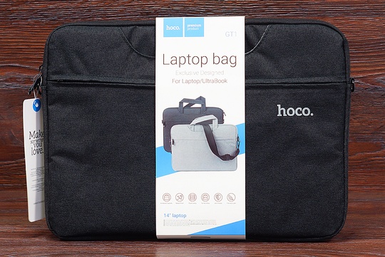 Сумка для ноутбука Hoco GT1 Simple 14' (чорна)