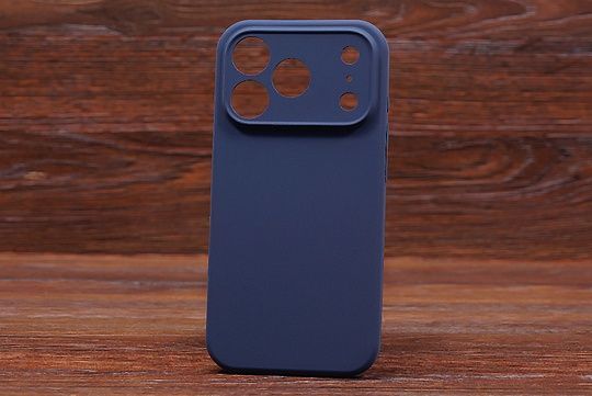 Silicone Case Close Camera (no logo) Iph 18ProMax Midnt Blue (17)