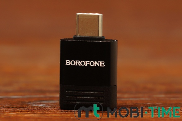 OTG Borofone BV18 Type-C на USB USB3.0 (чорний)