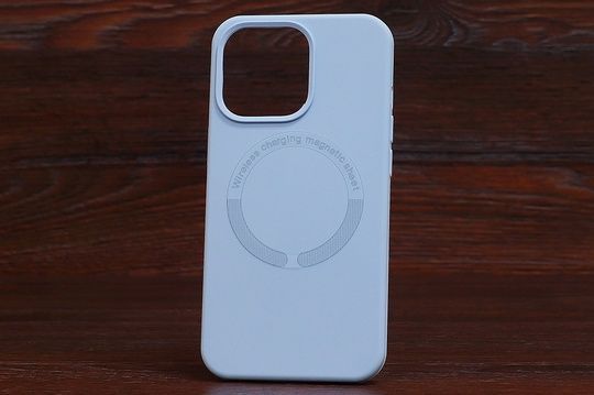 Silicone Case Magnetic sheet iPhone 14Plus Lilac (5)