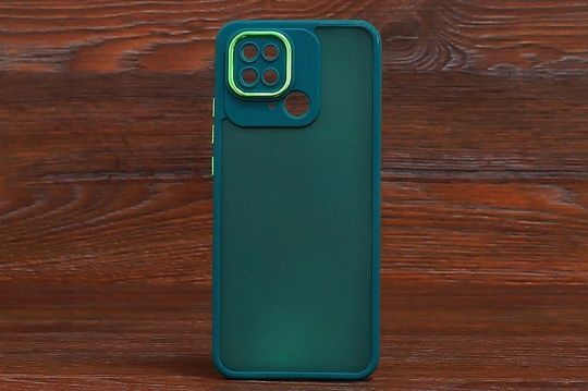 Накладка Color Matte Samsung A04 Green
