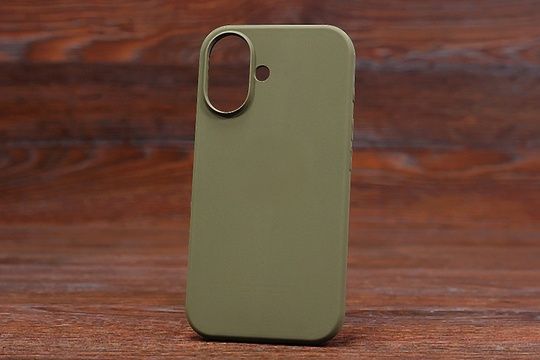 Silicone Case Iph 16 Dark olive (35)