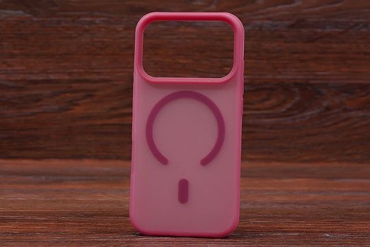 Накладка Iris MagSafe Iph 18ProMax Cherry red
