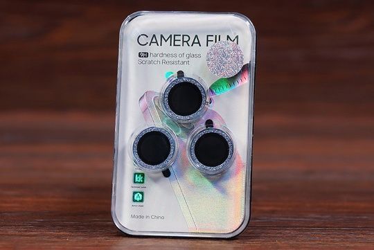 СКЛО Shining на лінзи камери iPh 18Pro/18ProMax light blue