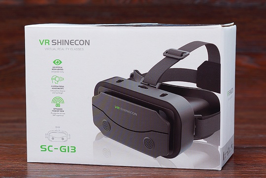 Окуляри віртуальної реальн ості Shinecon VR SC-G13 (чорні)