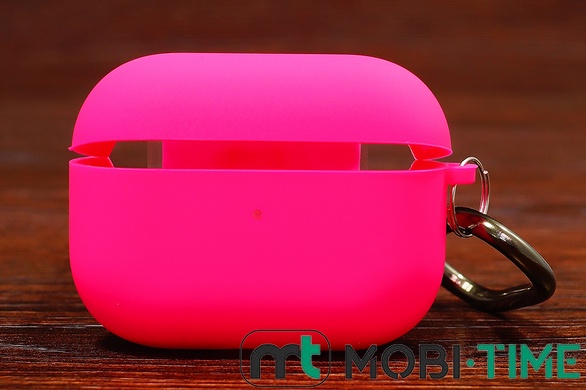 Футляр for Air Pods Pro з мікрофіброю (shiny pink)