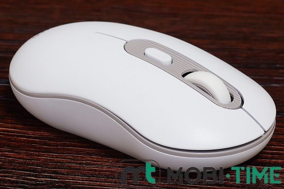 Мишка бездротова Hoco GM21 (біло-сіра)