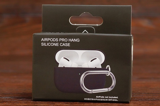 Футляр for AirPods Pro2 Carrying з карабіном (black)