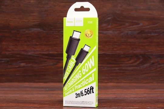 USB Кабель Type-C to Type-C HOCO X88 60W (2m)