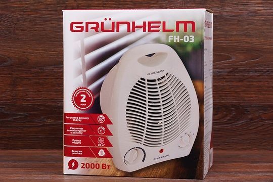 Тепловентилятор Grunhelm FH-03 2000W