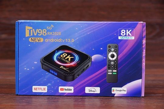 Смарт приставка TV98 RK3528 4Gb/32Gb 8K Android