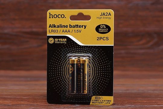 Батарейки Hoco JA1A Alkaline AA (LR6) 2шт