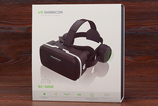 Окуляри віртуальної реальн ості Shinecon VR SC-G15E (чорні)