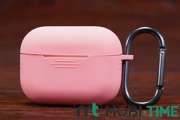 Футляр for AirPods Pro Carrying з карабіном (pink)