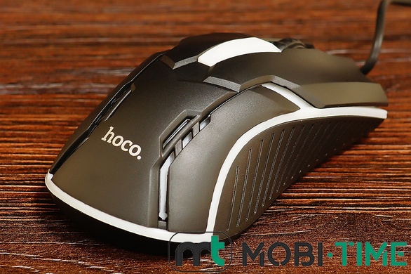 Клавіатура дротова + мишка HOCO GM11 RGB (чорна)