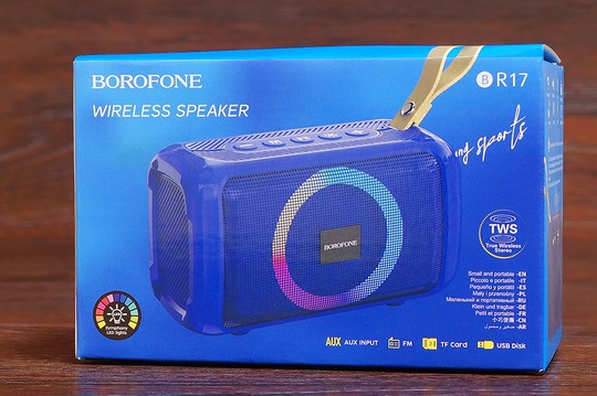 Колонка Borofone BR17 (синя)