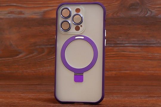 Накладка Matte Guard MagSafe Iph 13 Purple