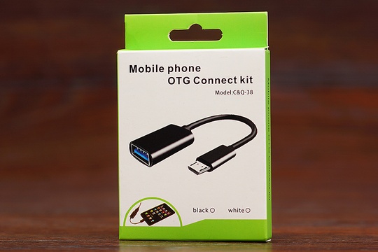 OTG C&Q-038 micro на USB (чорний)