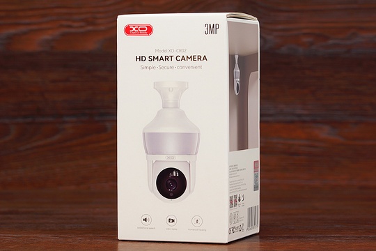 Smart camera XO CR02 Wi-Fi 3MP (біла)