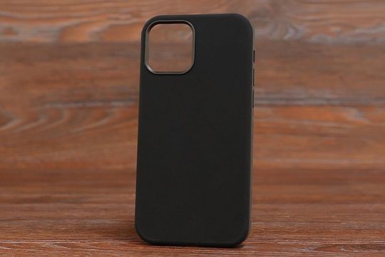 Silicone Case (no logo) Iph 7+/8+ Black (18)