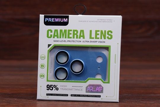 СКЛО на камеру Full Block iPh 18ProMax Light blue