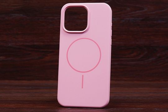 Silicone Soft Case Magsafe iPh 17 Light Pink