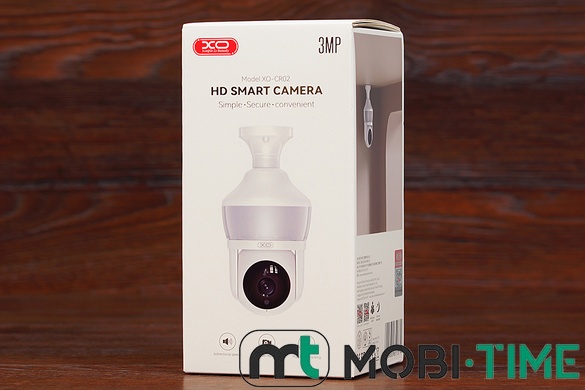 Smart camera XO CR02 Wi-Fi 3MP (біла)