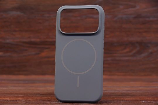 Silicone Soft Case Magsafe iPh 17Pro Dark gray