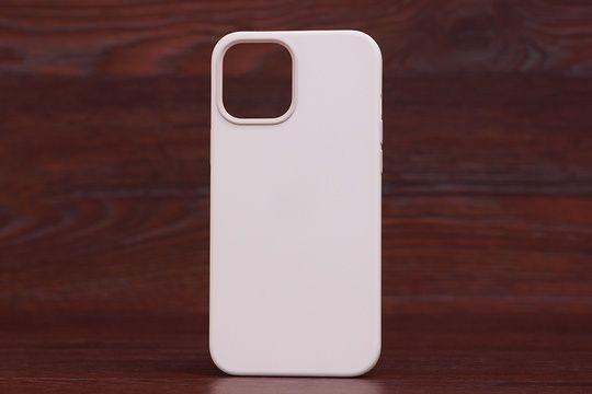 Silicone Case (no logo) iPhone 12Pro Max White (9)