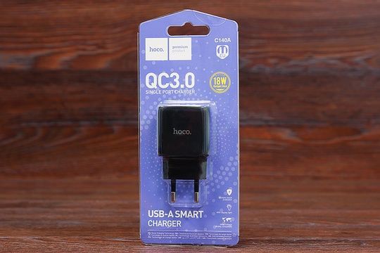 МЗП Hoco C140A QC3.0 (чорний)