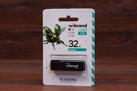 Флешка 32GB USB3.2 Wibrand Gen1 Scarab