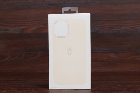 Silicone Case copy iPhone 12/12Pro Antique White