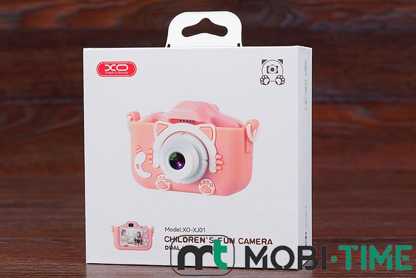 Дитячий фотоапарат XO XJ01 (рожевий)
