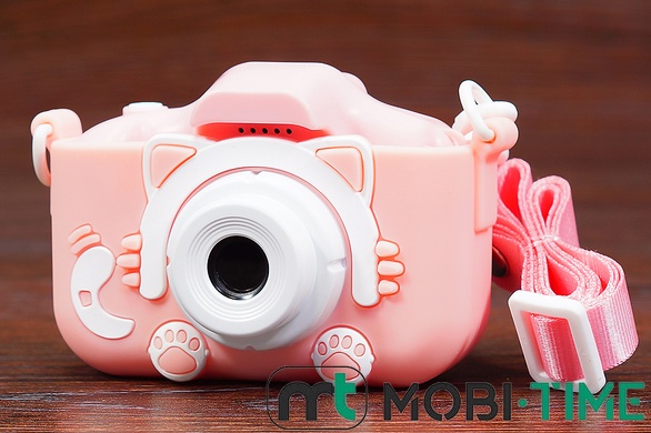 Дитячий фотоапарат XO XJ01 (рожевий)