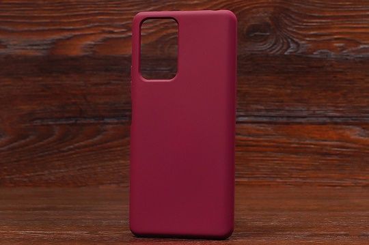 Silicon Case copy Xiaom Note 15 4G/5G (164*75.4) Maroon (42)