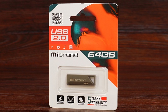 Флешка 64GB Mibrand Stingray