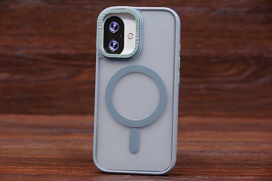Накладка Magnetic MagSafe Matte Iph 16 Gray