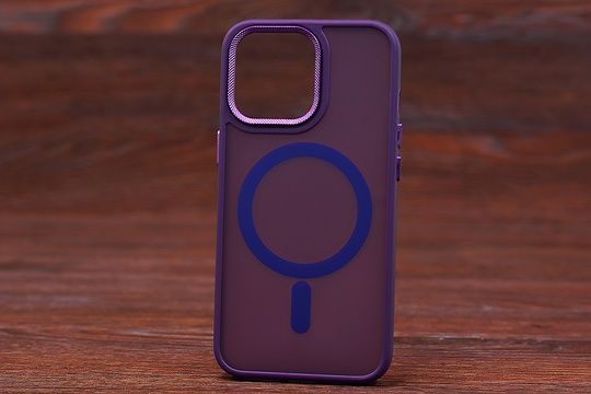 Накладка Space MagSafe Matte iPh 13Pro purple