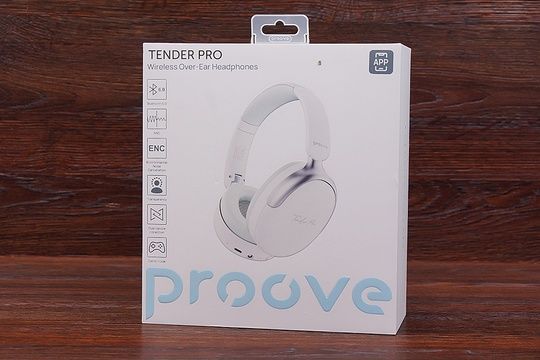 Навушники бездротові Proove Tender Pro ANC (білі)