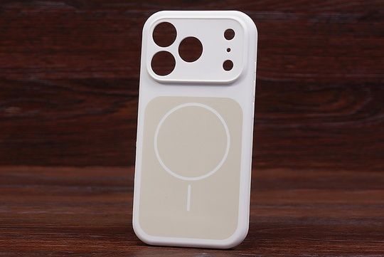 Silicone Soft Back Close Magsafe iPh 17ProMax White