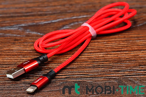 USB Кабель lightning HOCO X14 (1m) (червоний)